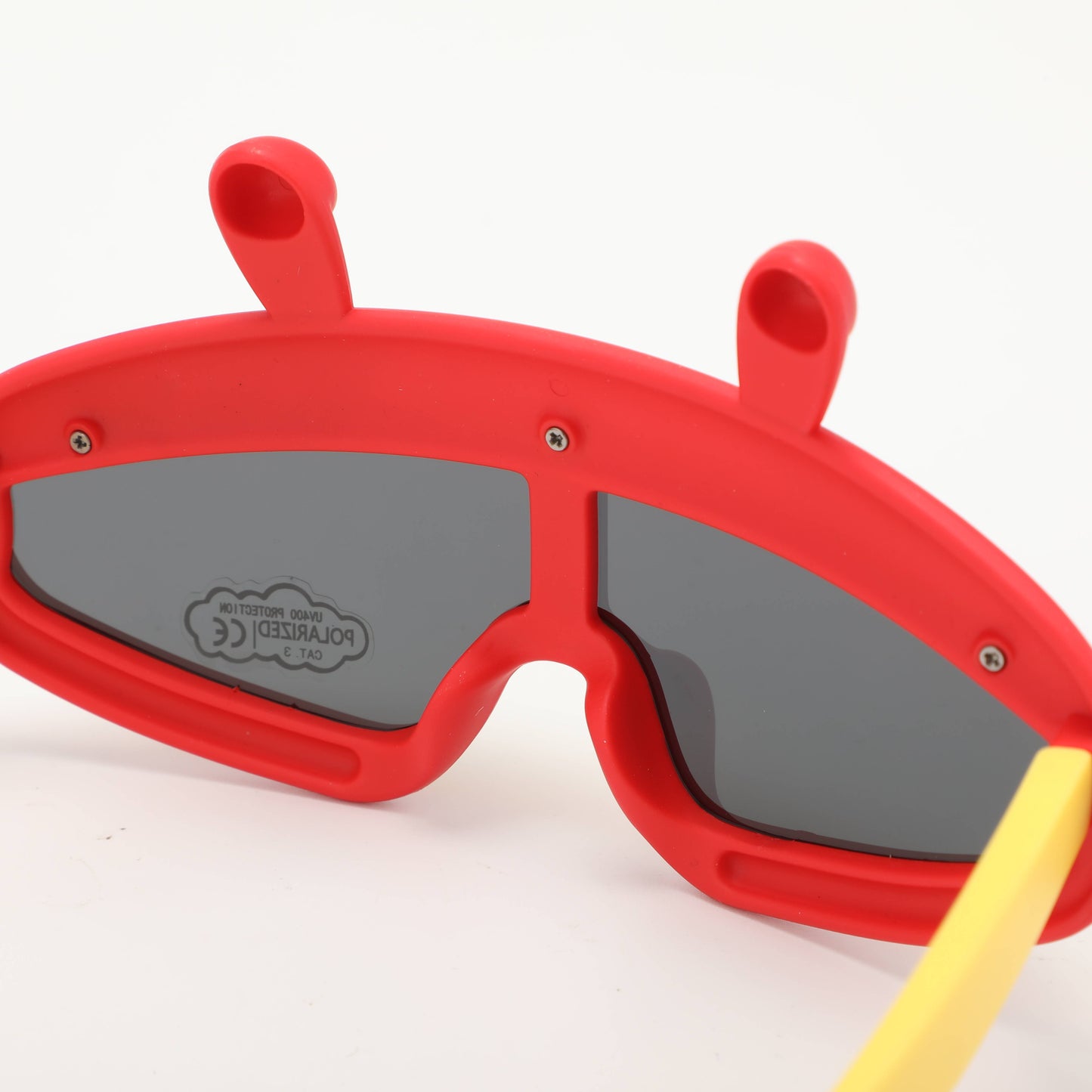 Childrens Rabbit Ears Hat-shaped Sunglasses - Red