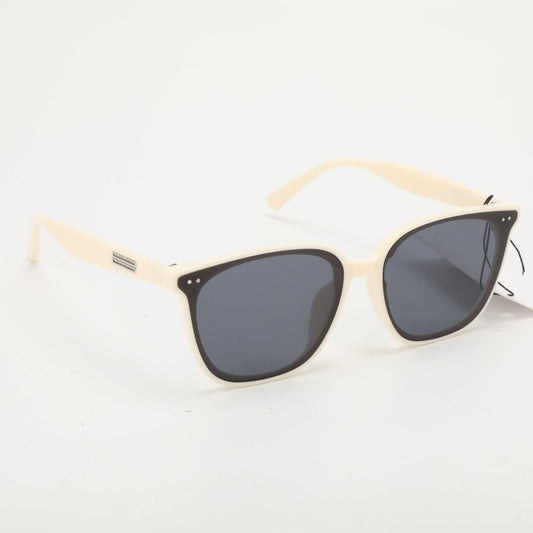 Simple Elegant Womens Sunglasses - White