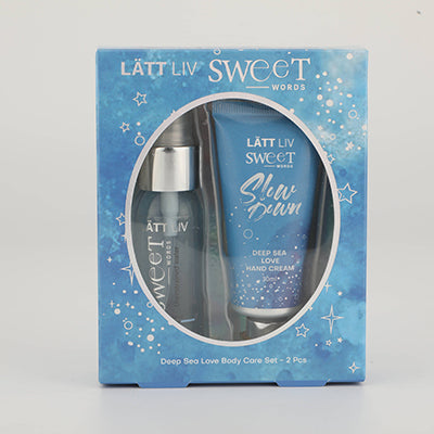 SWEET WORDS  Deep Sea Love Body Care Set - 2 Pcs