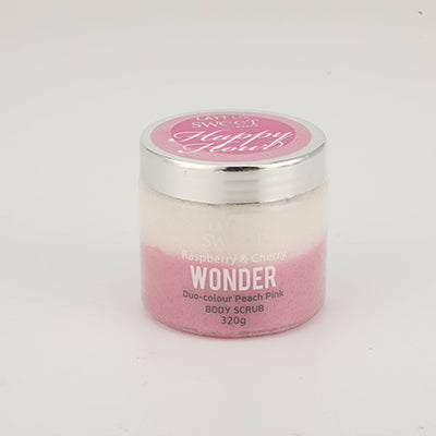 SWEET WORDS Duo-colour Peach Pink Body Scrub - 320g