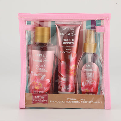 ETERNAL LOVE Energetic Fresh Body Care Set - 4 Pcs