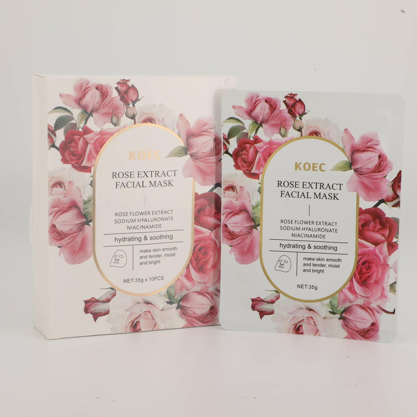 KOEC Rose Hydrating Sheet Masks