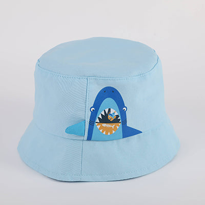 Shark Children's Bucket Hat - Blue