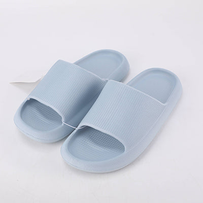 Stylish Men's Shower Slippers - 41/42 - 260mm - Blue