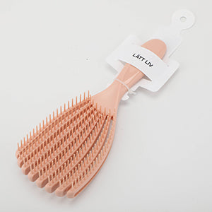 Elastic Fluffy Shell Hair Brush