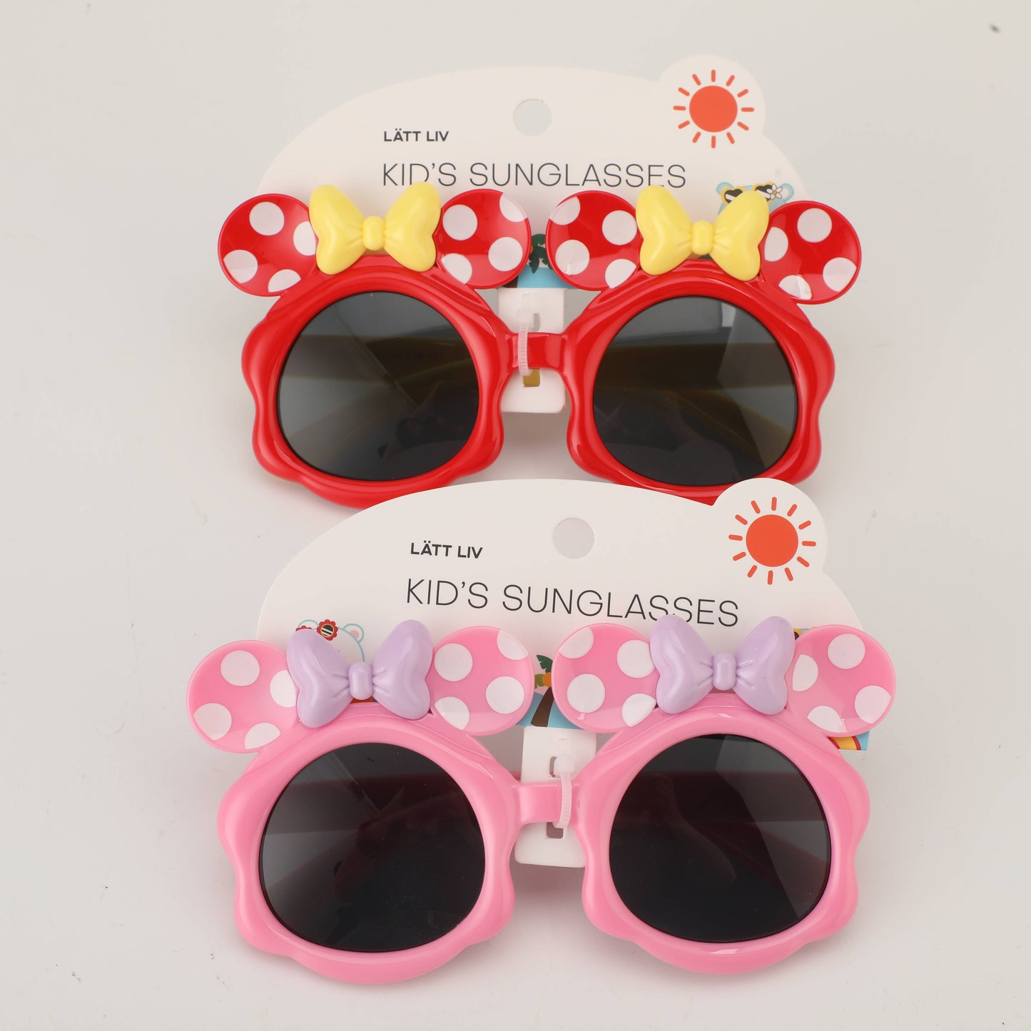 Polka Dot Butterfly Bear Childrens Sunglasses