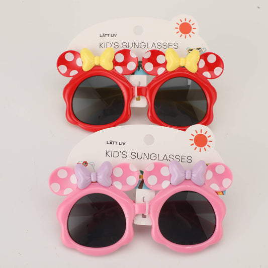 Polka Dot Butterfly Bear Childrens Sunglasses