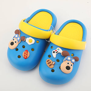 Cute Dog Children's Crocs 26/27 180MM-Blue