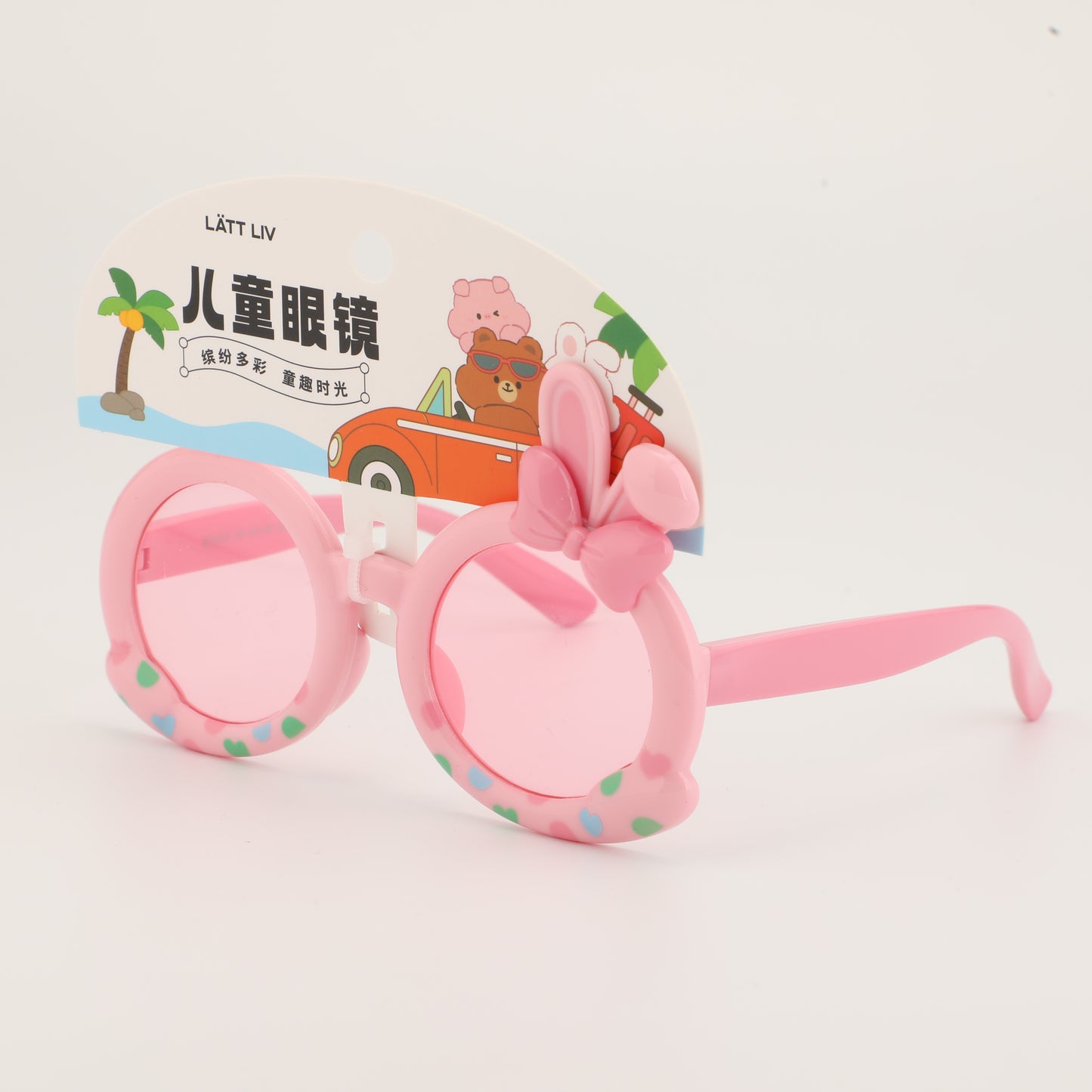 Colourful Hearts Rabbit Childrens Sunglasses
