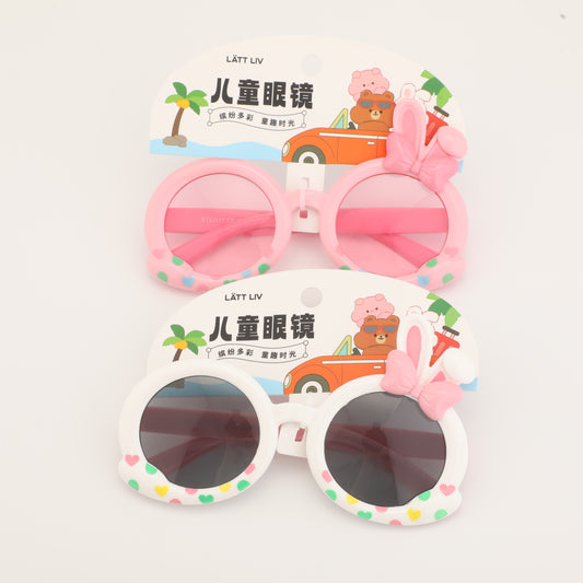 Colourful Hearts Rabbit Childrens Sunglasses
