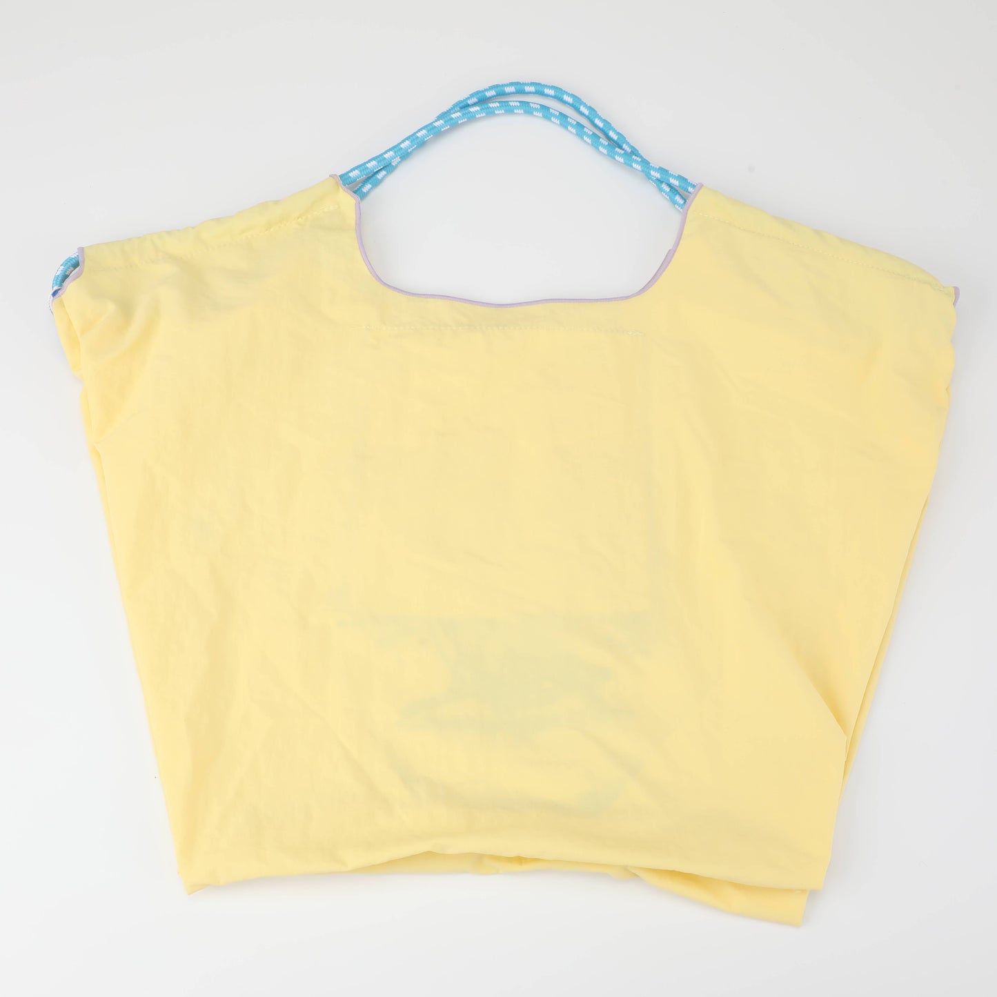 Snoopy Drawstring Portable Foldable Shoulder Bag - Yellow