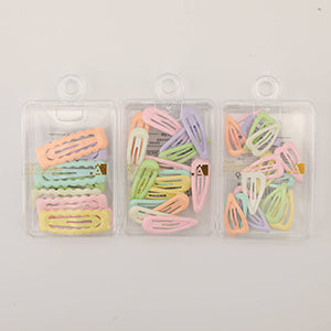 Macaron Colour Boxed Childrens Hair Clip