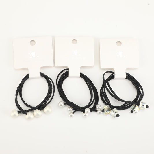 Pearl Hair Tie Set