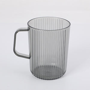 Transparent Round Gargle Mug - L