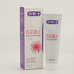 Shuke Honghua Qinghuo toothpaste (wintergreen mint flavor) 120g