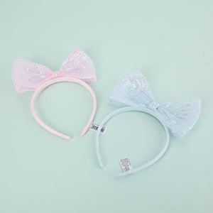 Glittery Bowknot Childrens Headband