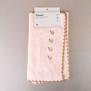 Peach Towel - Pink