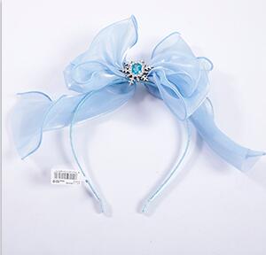 Princess Ribbon Bowknot Children's Headband - Blue