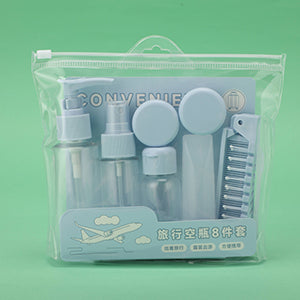 Travel Bottle Set - 8 Pcs