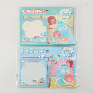 Hangyodon Daily Sticky Notes Set with Clip