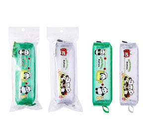 Sleeping Panda Mesh Pencil Bag