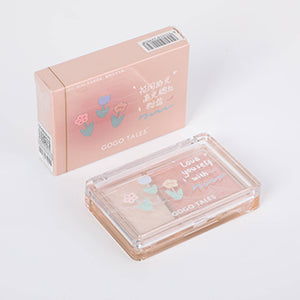 GOGO TALES Flower Blush & Highlighter Palette 05