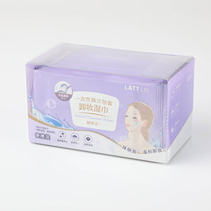 LÄTT LIV Disposable Individual Packaging Facial Cleansing Wipes - Amino Acid - 25 Pcs