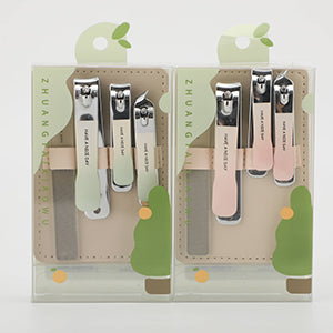 High Quality Portable Nail Clipper Set - 4 Pcs