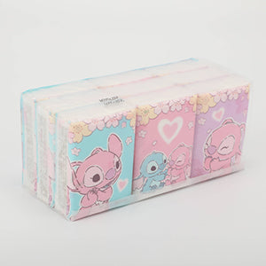 Pocket Tissues - Stitch Sakura - 9 Pack