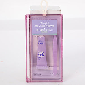 Menghela Quick-dry Mild False Eyelashes Glue - Glue & Tweezers