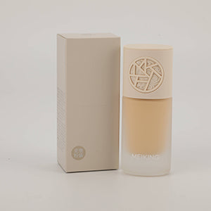 MEIKING Bright Liquid Foundation Feather Series - Milky Apricot 01